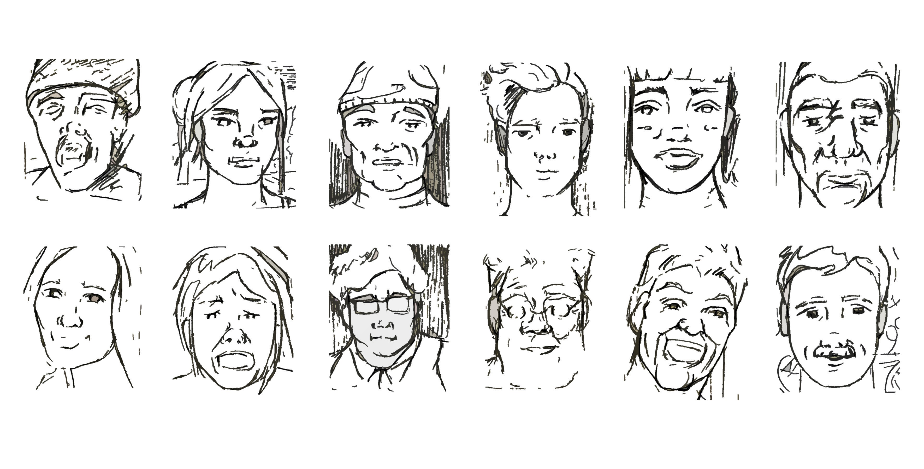 character portraits - edit 1