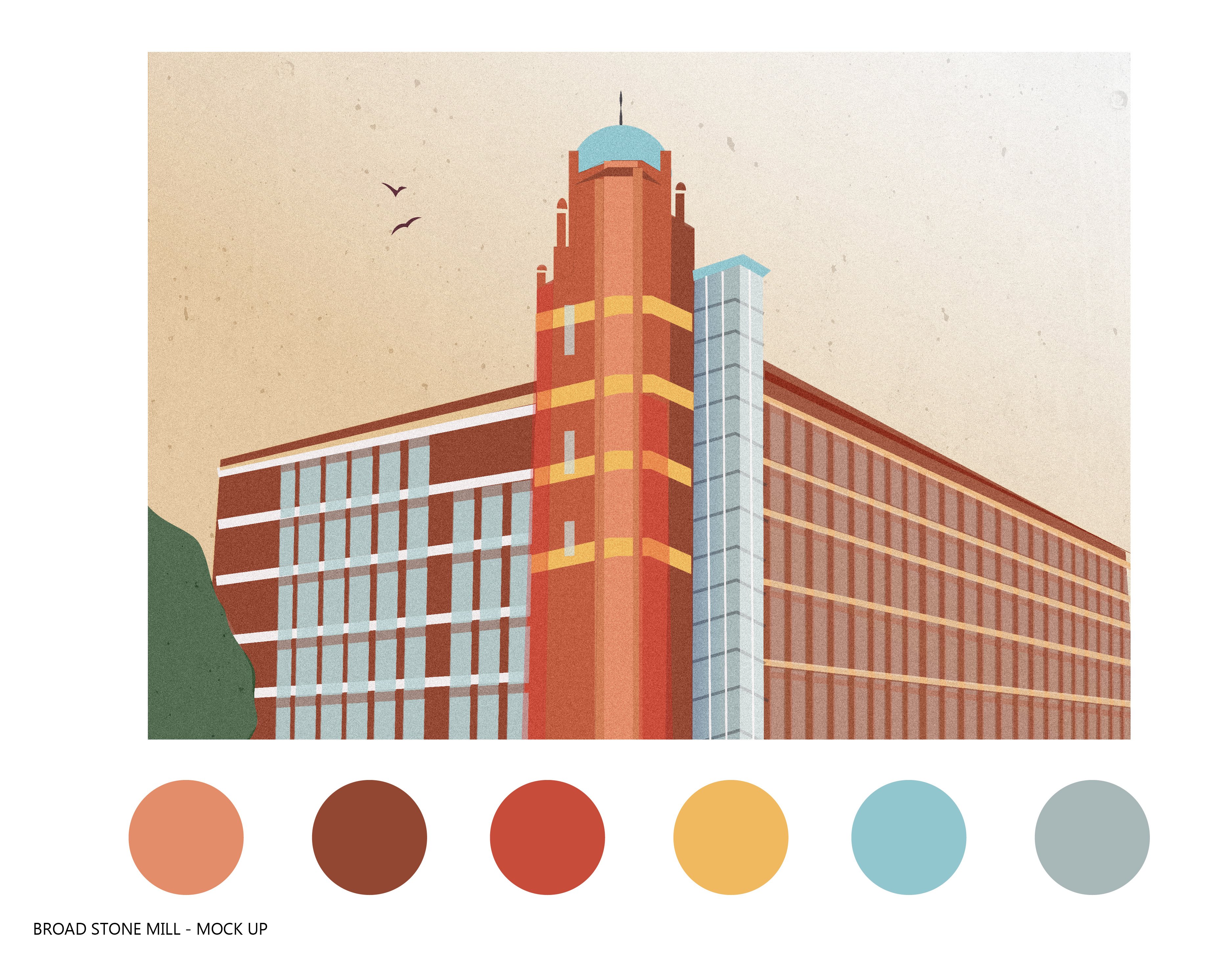 BROADSTONE MILL – ILLUSTRATION PROJECT – FAYE TIKIC